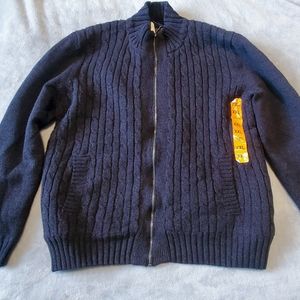 Boston Trader Cable Knit Jacket With Tags